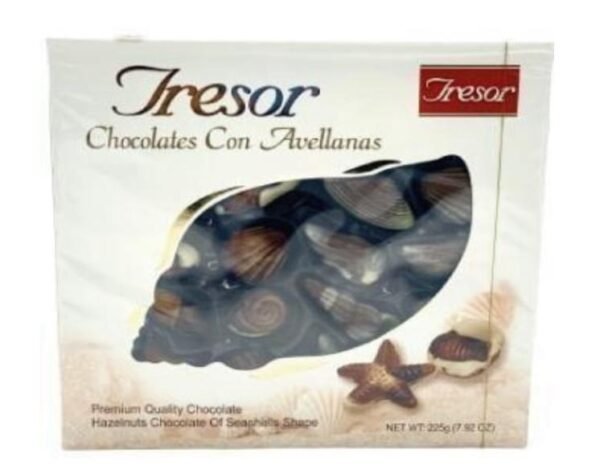 TRESOR CHOCOLATE CON AVELLANAS 225gr